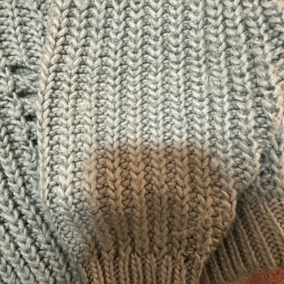 Green Chunky Knit Sweater - Picture 5 of 5